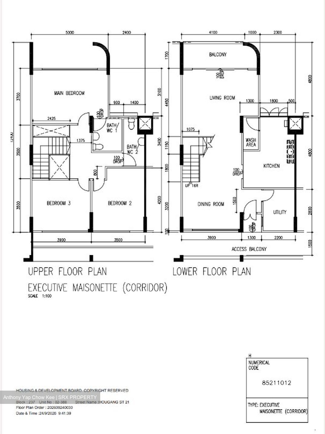 Blk 237 Hougang Street 21 (Hougang), HDB Executive #625998351